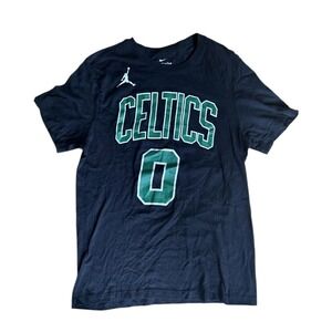 Boston Celtics Shirt Mens XXL NBA Basketball‎ Jayson Tatum 0 Nike Tee
